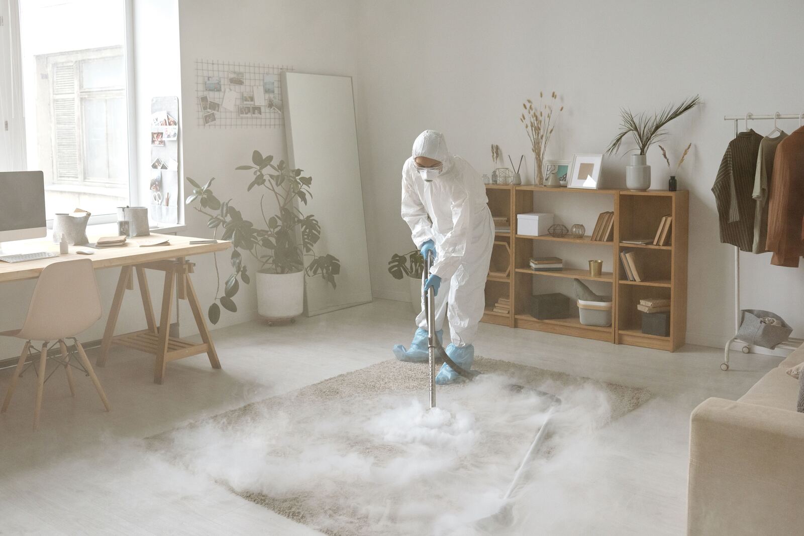 Diagnostic et prise en charge d'un tapis avant restauration